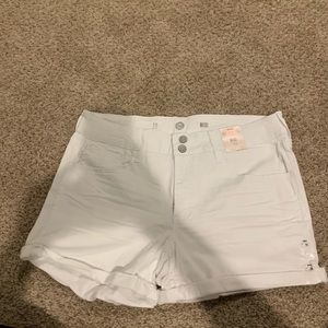 White shorts